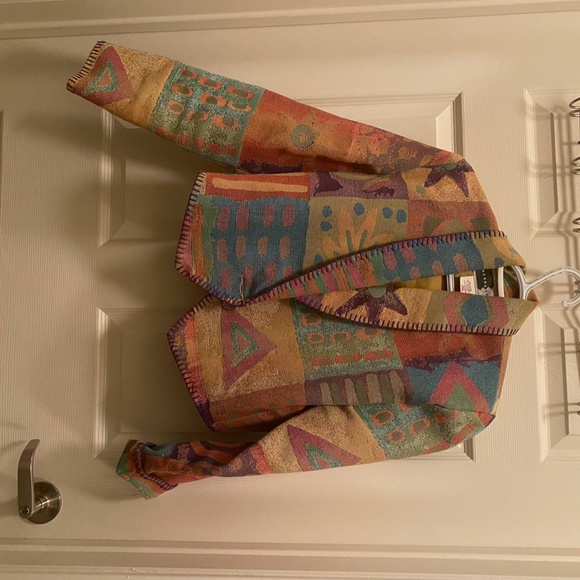 Rhonda Stark unique vintage cropped jacket - Picture 2 of 4